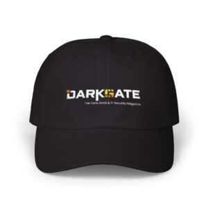 Darkgate pixel logo Dad Cap | embroidered baseball hat